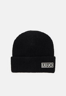 Шапка BEANIE LOGO LIU JO, черный