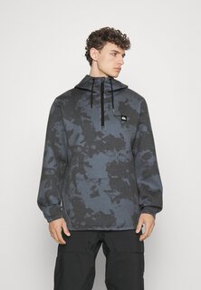 Толстовка SHREDDER HOODIE Quiksilver, тай-дай истинно черный