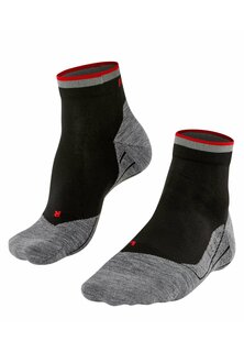 Спортивные носки RU4 ENDURANCE SHORT REFLECT RUNNING MEDIUM-STRONG CUSHIONED FALKE, черные