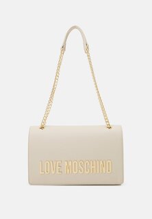 Сумка на плечо BOLD BAG Love Moschino, слоновая кость