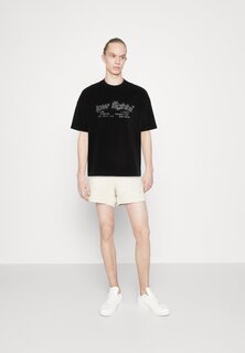 Футболка с принтом STAR LOGO TEE UNISEX LOW LIGHTS STUDIOS, черный