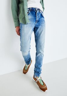 Джинсы приталенного кроя LTB Генри X Lennard Wash Slim Fit Jeans LTB, светло-голубой деним