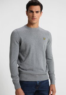 Свитер CREW NECK Lyle &amp; Scott, темно-серый меланж