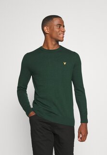 Свитер CREW NECK Lyle &amp; Scott, темно-зеленый