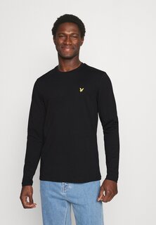 Футболка с длинным рукавом Lyle &amp; Scott, угольно-черная