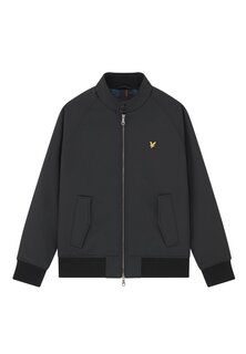 Куртка межсезонная HARRINGTON Lyle &amp; Scott, угольно-черный