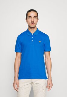 Рубашка-поло PLAIN Lyle &amp; Scott, ярко-синий