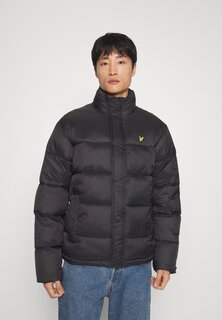 Зимняя куртка КУРТКА WADDED PUFFER Lyle &amp; Scott, угольно-черный