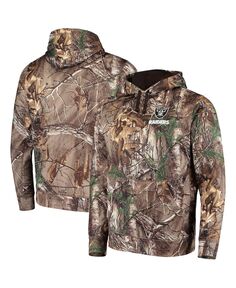 Мужская толстовка с капюшоном realtree camo las vegas raiders circle champion tech fleece Dunbrooke, мульти