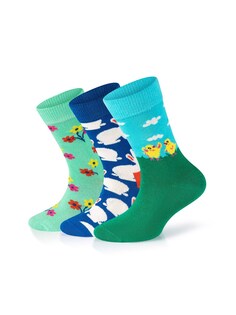 Носки Happy Socks, цвет морской волны