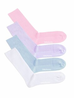 Носки Dillysocks, синий/фиолетовый/розовый/белый