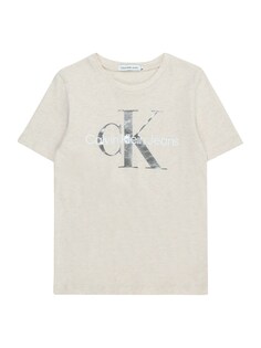 Рубашка Calvin Klein, пестрый бежевый