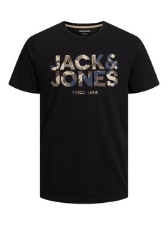 Футболка JACK &amp; JONES James, черный