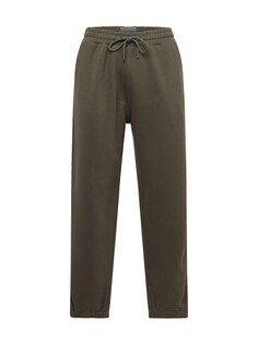 Зауженные брюки Abercrombie &amp; Fitch ESSENTIAL, оливковое