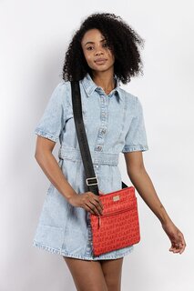 Красная женская сумка через плечо Jasmine MC231101676 Marie Claire