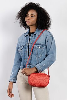Красная женская сумка через плечо Marina MC231101652 Marie Claire