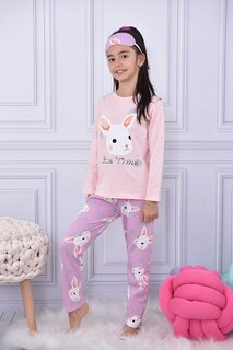 Пижамный комплект для девочки Pink Rabbit в горошек 17027 Pijakids