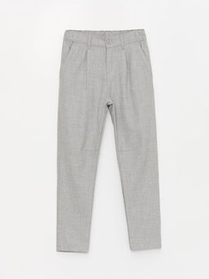 Удобные брюки для мальчика с эластичной резинкой на талии LCW Kids, светло-серый