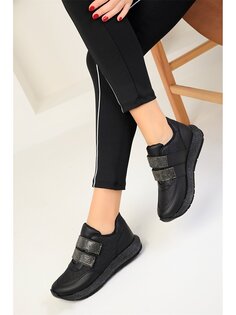 Женская спортивная обувь на липучке Soho Exclusive, черный