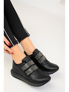 Женская спортивная обувь на липучке Soho Exclusive, черный