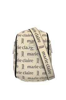 Кремовая женская сумка для тела с регулируемым перекрестным ремнем Sage MC231103764 Marie Claire
