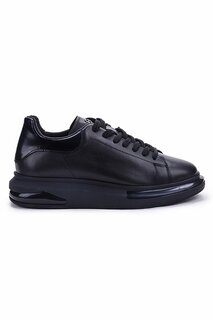152-18343 Кожаная мужская повседневная обувь Marcomen, черный