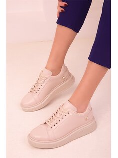 Женская спортивная обувь на шнуровке Soho Exclusive, кожа