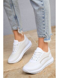 Женская спортивная обувь на шнуровке Soho Exclusive, белый