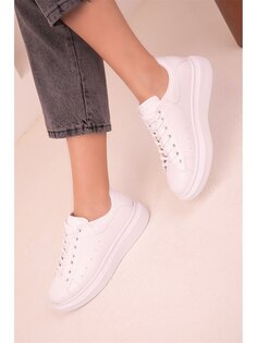 Женская спортивная обувь на шнуровке Soho Exclusive, белый
