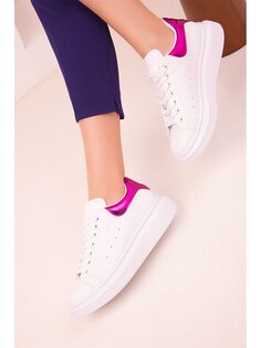 Женская спортивная обувь на шнуровке Soho Exclusive, фуксия