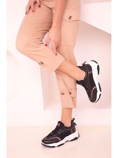 Женская спортивная обувь на шнуровке Soho Exclusive, черный