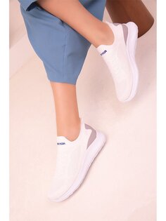 Женская спортивная обувь с сетчатой отделкой Soho Exclusive, белый