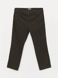 Удобные мужские брюки-чиносы LCWAIKIKI Classic, хаки