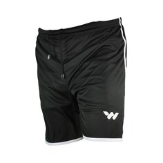 20202 Черно-белые мужские спортивные шорты из полиэстера Walkway