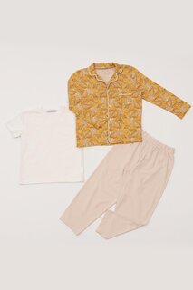Пижамный комплект из 3 предметов: футболка, брюки, пижамный комплект Stone For You Kids