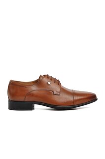 2239-4 Светло-коричневые мужские классические туфли из натуральной кожи Fosco