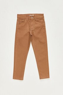 Узкие брюки из габардина для мальчика Fullamoda