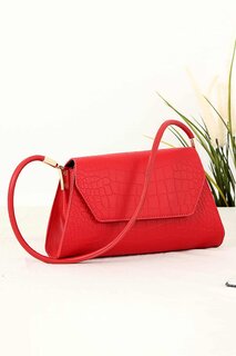 Женская сумка через плечо Belotti Baguette с ремешком BP-4644O BİPANYA, красный