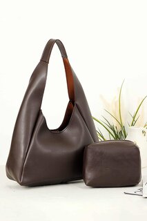 Женская сумка через плечо Gabriel Puppy Baguette BP-4705O BİPANYA, коричневый
