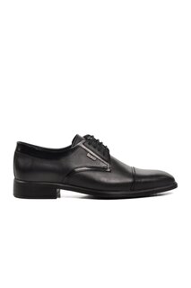 280-24K Черные мужские классические туфли из натуральной кожи Ayakmod