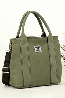 Женская сумка через плечо Mendy из холщовой ткани BP-4736O BİPANYA, светло-водно-зеленый