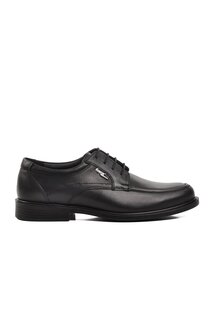 2716 Черные мужские классические туфли из натуральной кожи Ayakmod