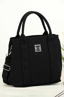 Женская сумка через плечо Mendy из холщовой ткани BP-4736O BİPANYA, черный