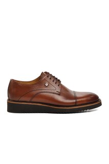 2928 Светло-коричневые мужские классические туфли из натуральной кожи Fosco