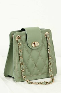 Женская сумка через плечо Morutan с цепочным ремешком BP-4523O BİPANYA, зеленый