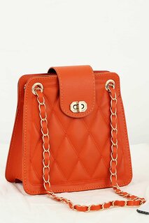 Женская сумка через плечо Morutan с цепочным ремешком BP-4523O BİPANYA, апельсин