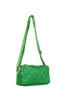 Женская сумка через плечо и через плечо со стеганым ремнем и двойным отделением (20623) Luwwe Bags, зеленый
