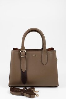 Женская сумка через плечо и сумка среднего размера Q5353 GÖNDERİ(R), норка