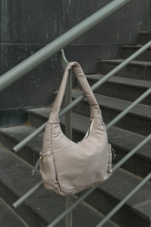 Женская сумка через плечо из водоотталкивающей ткани ASB001 A Teen Project, камень