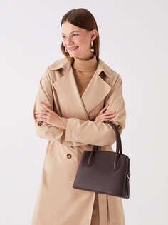 Женская сумка через плечо из искусственной кожи LCW ACCESSORIES, коричневый